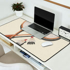 Badminton Retro Desk Mat Gallery Image 2
