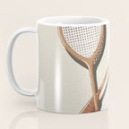 Badminton Retro Coffee Mug Gallery Image 3
