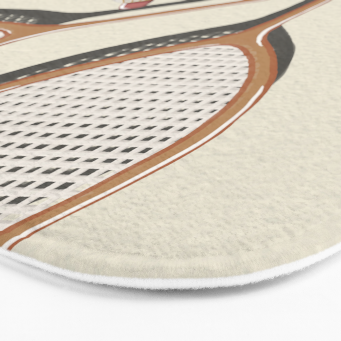 Badminton Retro Bath Mat Gallery Image 3