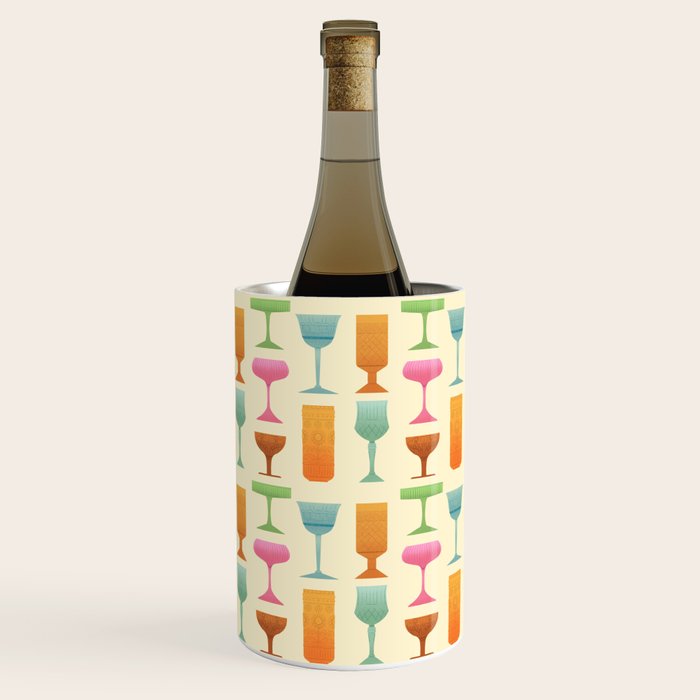 Vintage Cocktail Glasses  Wine Chiller Gallery Image 1