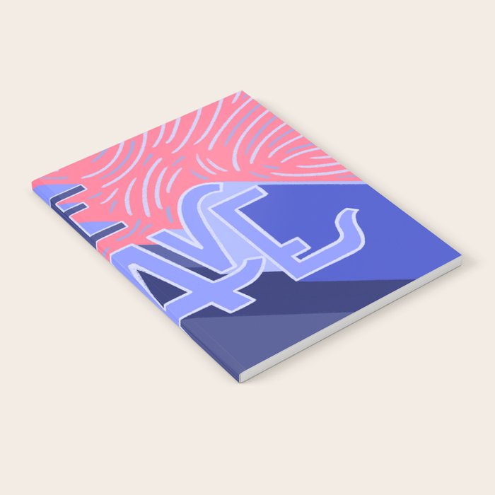 Be brave - purple and pink Notebook Gallery Image 2