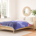 Be brave - purple and pink Duvet Cover Gallery Image 2