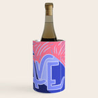 Be brave - purple and pink Wine Chiller Gallery Image 3