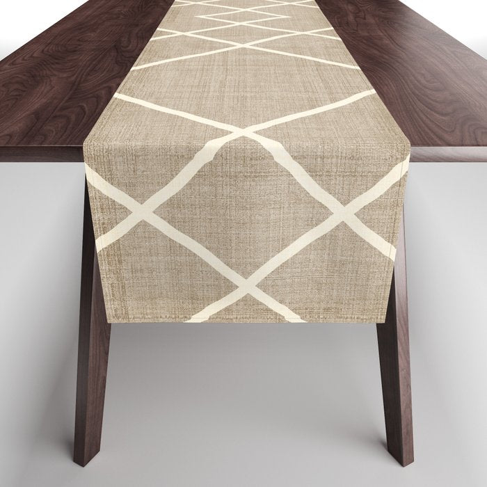 Nudo in Tan Table Runner Gallery Image 1