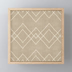 Nudo in Tan Mini Art Print Gallery Image 1