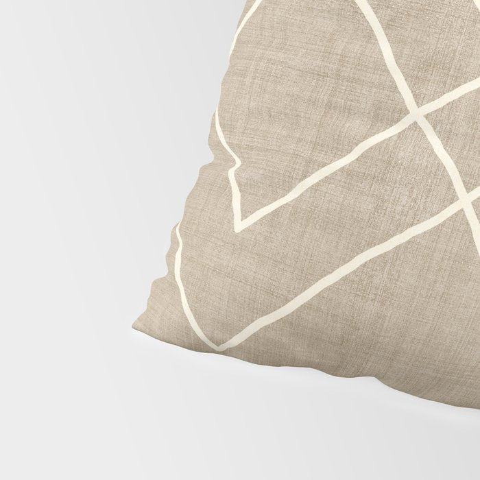 Nudo in Tan Pillow Sham Gallery Image 4