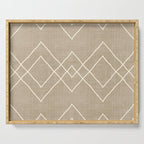 Nudo in Tan Serving Tray Gallery Image 1