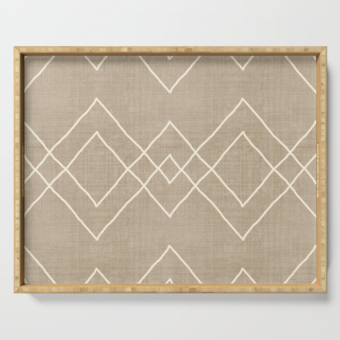 Nudo in Tan Serving Tray Gallery Image 1