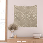 Nudo in Tan Wall Tapestry Gallery Image 2