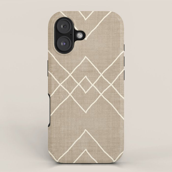 Nudo in Tan iPhone Case Gallery Image 1