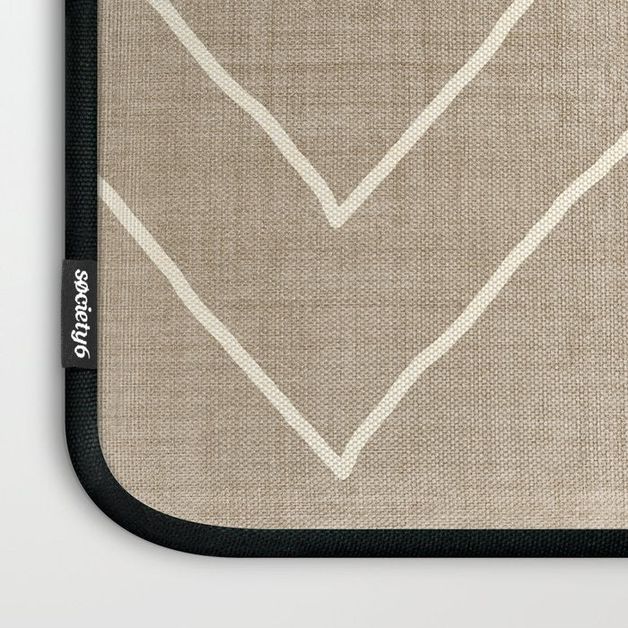Nudo in Tan Laptop Sleeve Gallery Image 3
