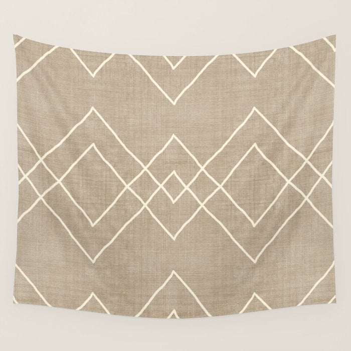 Nudo in Tan Wall Tapestry Gallery Image 4