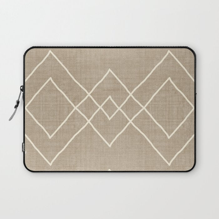 Nudo in Tan Laptop Sleeve Gallery Image 1