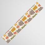 Buongiorno Retro Floral Coffee Table Runner Gallery Image 3