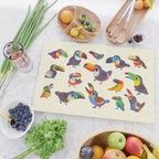 Toucan - pastel Cutting Board Gallery Image 2