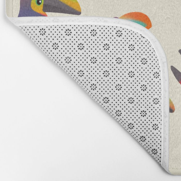 Toucan - pastel Bath Mat Gallery Image 2