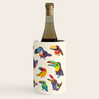 Toucan - pastel Wine Chiller Gallery Image 3