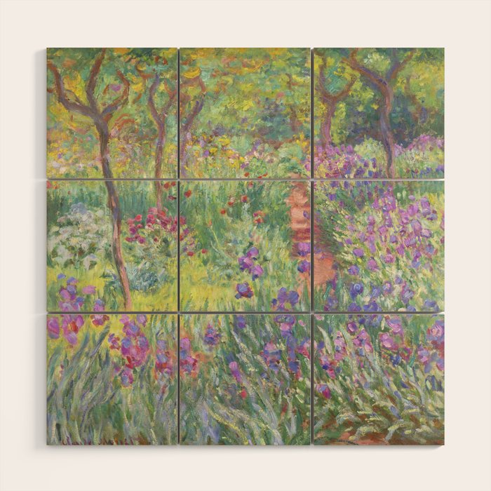 Claude monet Wood Wall Art Gallery Image 1
