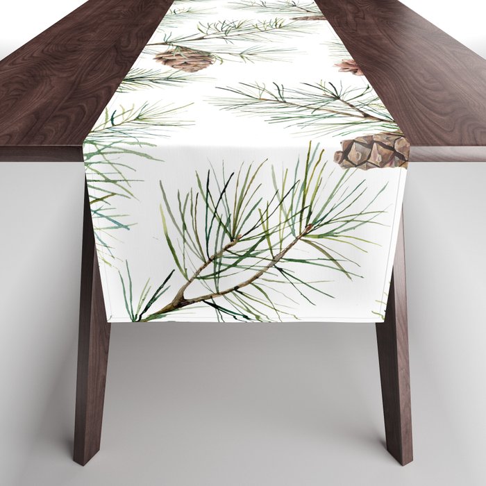 Festive Pinecones Table Runner Gallery Image 1