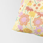 Floral pattern cream Pillow Sham Gallery Image 4