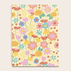 Floral pattern cream Notebook Gallery Image 4