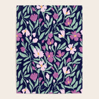 Pink Midnight Bloom Poster Gallery Image 4