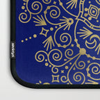 Moroccan Mandala - Gold Ink on Navy Laptop Sleeve Gallery Image 3