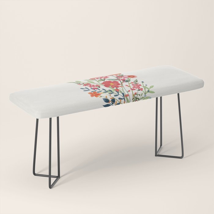 Beautiful Flowers Bench Gallery Image 1