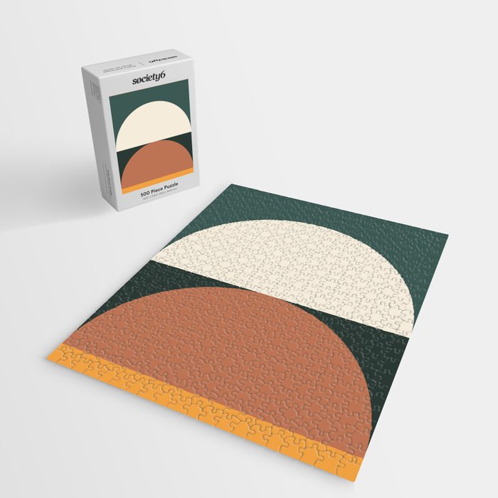 Abstract Geometric 01E Jigsaw Puzzle Gallery Image 2