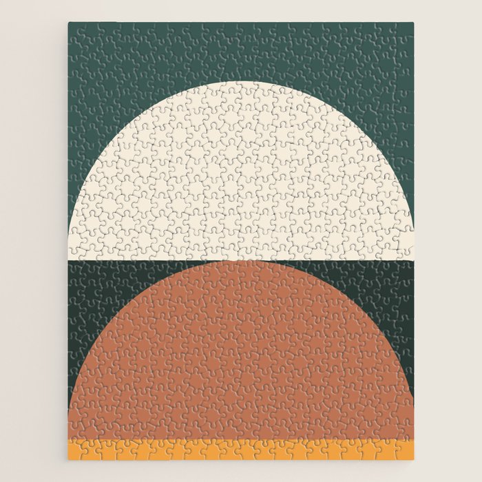 Abstract Geometric 01E Jigsaw Puzzle Gallery Image 1