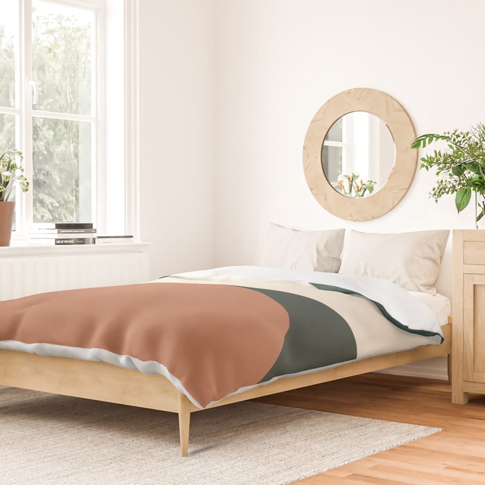 Abstract Geometric 01E Duvet Cover Gallery Image 2