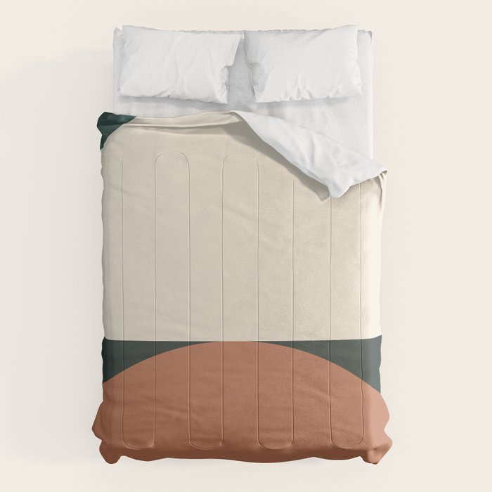 Abstract Geometric 01E Comforter Gallery Image 1