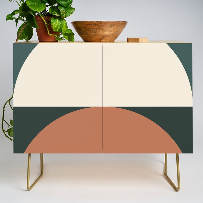 Abstract Geometric 01E Credenza Gallery Image 1