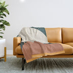 Abstract Geometric 01E Throw Blanket Gallery Image 1
