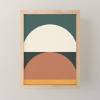 Abstract Geometric 01E Mini Art Print Gallery Image 1