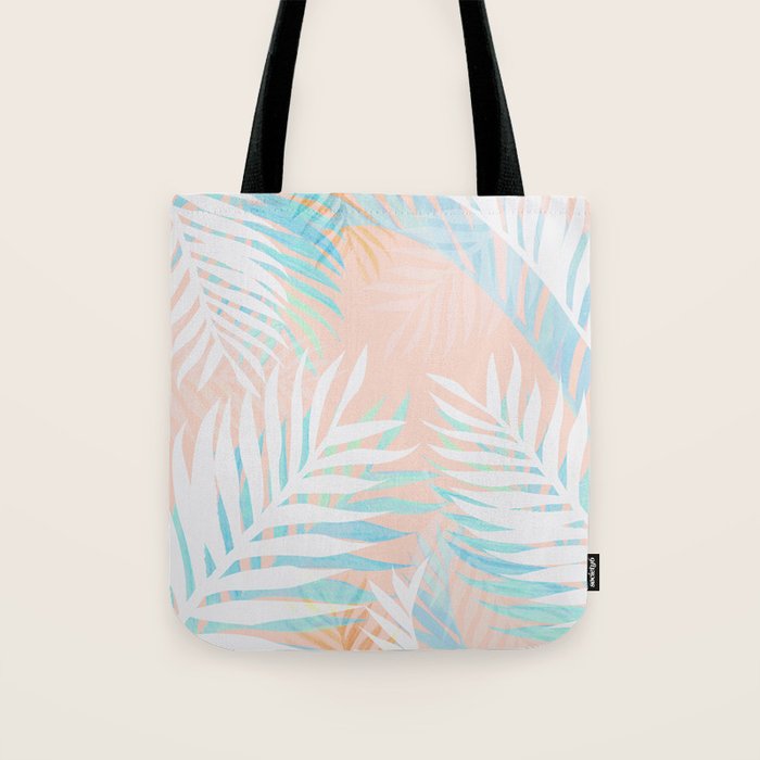 Tropical bliss - palm springs Tote Bag Gallery Image 1