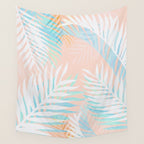 Tropical bliss - palm springs Wall Tapestry Gallery Image 4