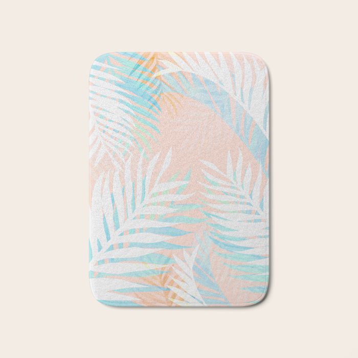 Tropical bliss - palm springs Bath Mat Gallery Image 1