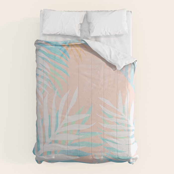 Tropical bliss - palm springs Comforter Gallery Image 6