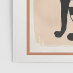 Black Cat with Bold Stripes Poster Gallery Image 3