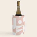 My Favorite Geometric Patterns No.11 - Pale Pink Wine Chiller Gallery Image 3