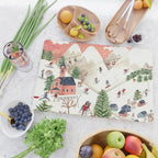 Skiing in snow mountains Cutting Board Gallery Image 2