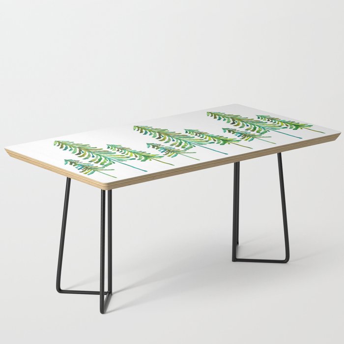 Pine Trees - Green Palette Coffee Table Gallery Image 1