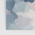 Beautiful Breeze II - Mint Aqua Navy Indigo Blue Blush Pink Abstract Nature Ocean Painting Art Print Poster Gallery Image 3