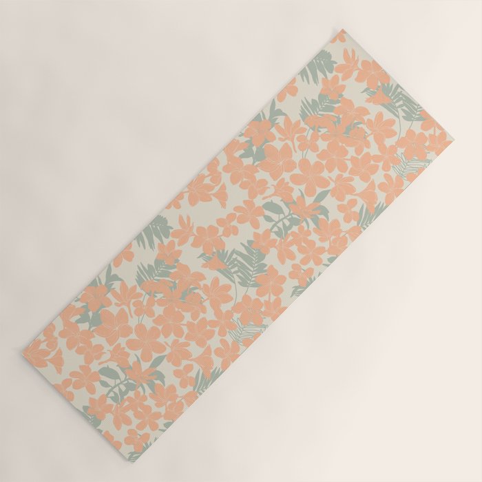 Exotical flowering blooms AH Yoga Mat Gallery Image 1