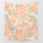 Exotical flowering blooms AH Wall Tapestry Gallery Image 4