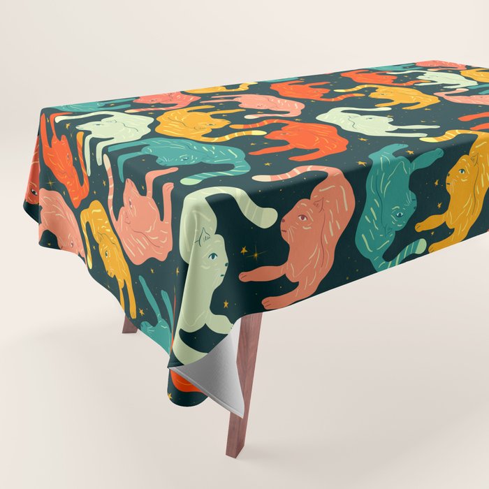 Tigers in the sky Tablecloth Gallery Image 1
