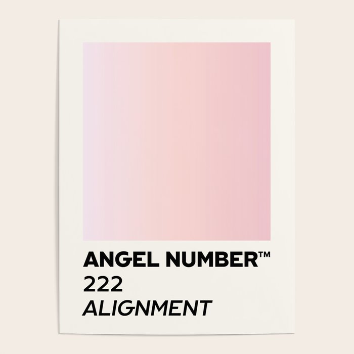 Angel number - 222 - alignment Poster Gallery Image 4