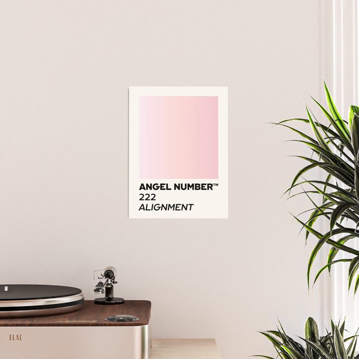 Angel number - 222 - alignment Poster Gallery Image 2