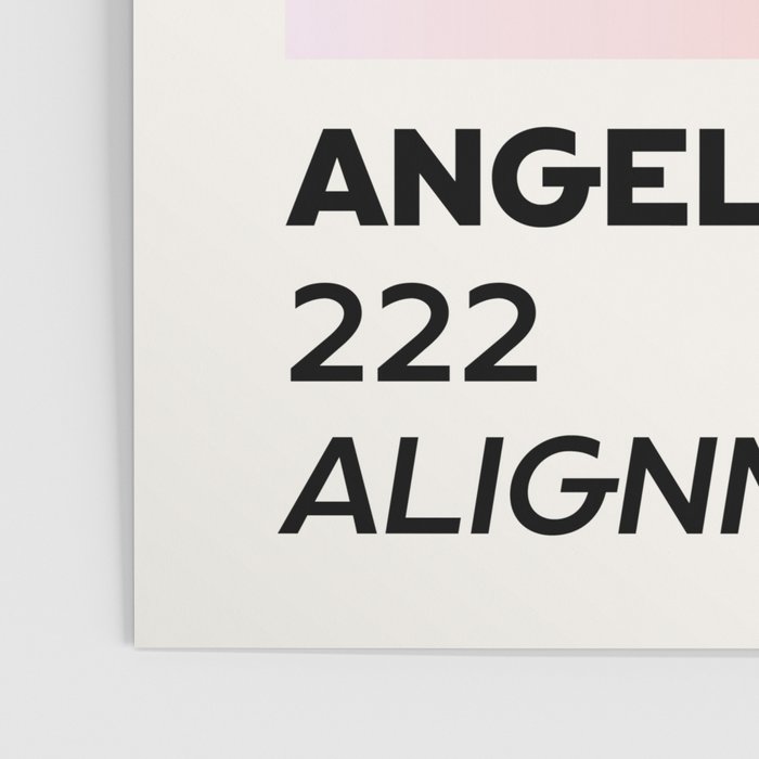 Angel number - 222 - alignment Poster Gallery Image 3